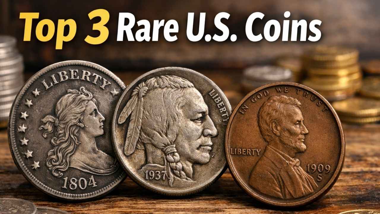 Top 3 Rare U.S. Coins Worth Huge Money – Hidden Fortunes in Your Pocket Change