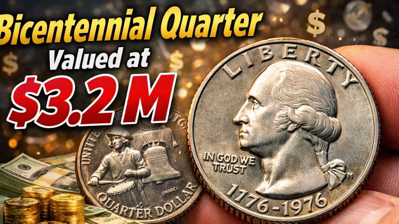 Rare Bicentennial Quarter Valued at $3.2 Million – Hidden Gems in Your Wallet