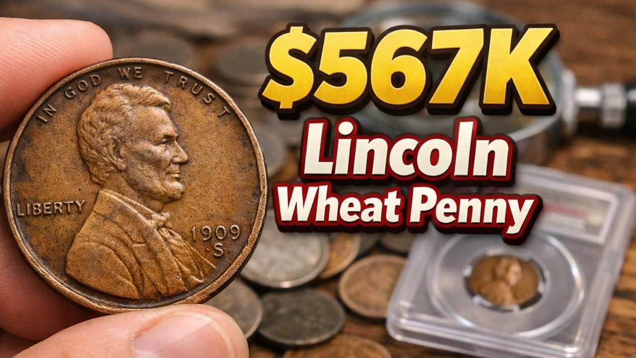 $567K Lincoln Wheat Penny: How Rarity and Grading Turned It Into Gold