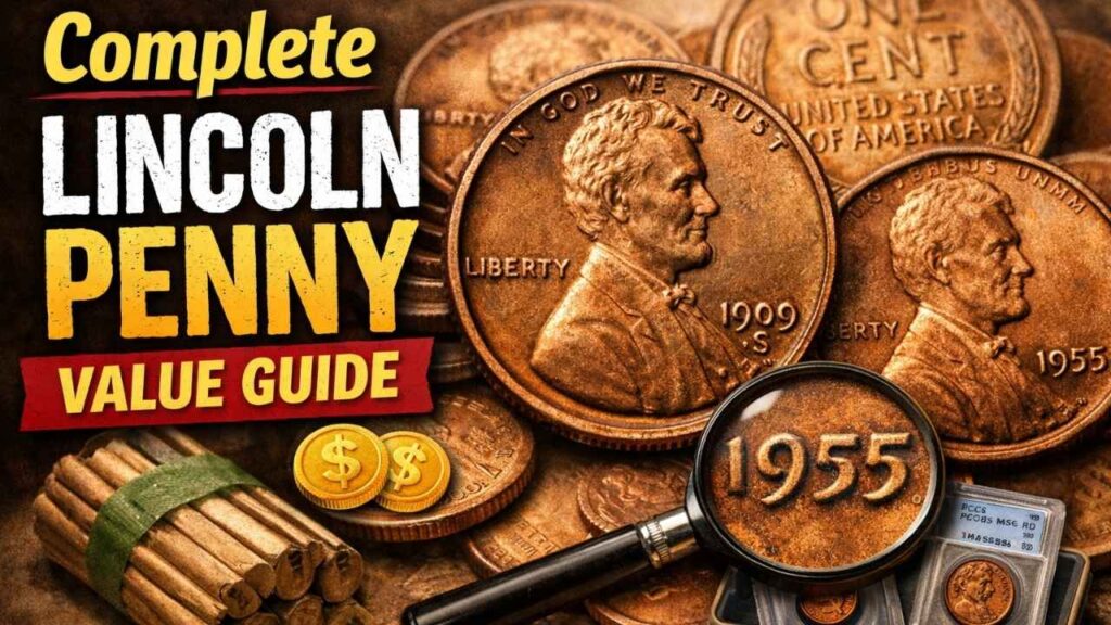 Complete Lincoln Penny Value Guide 2026: Year & Mint Mark Chart for Collectors