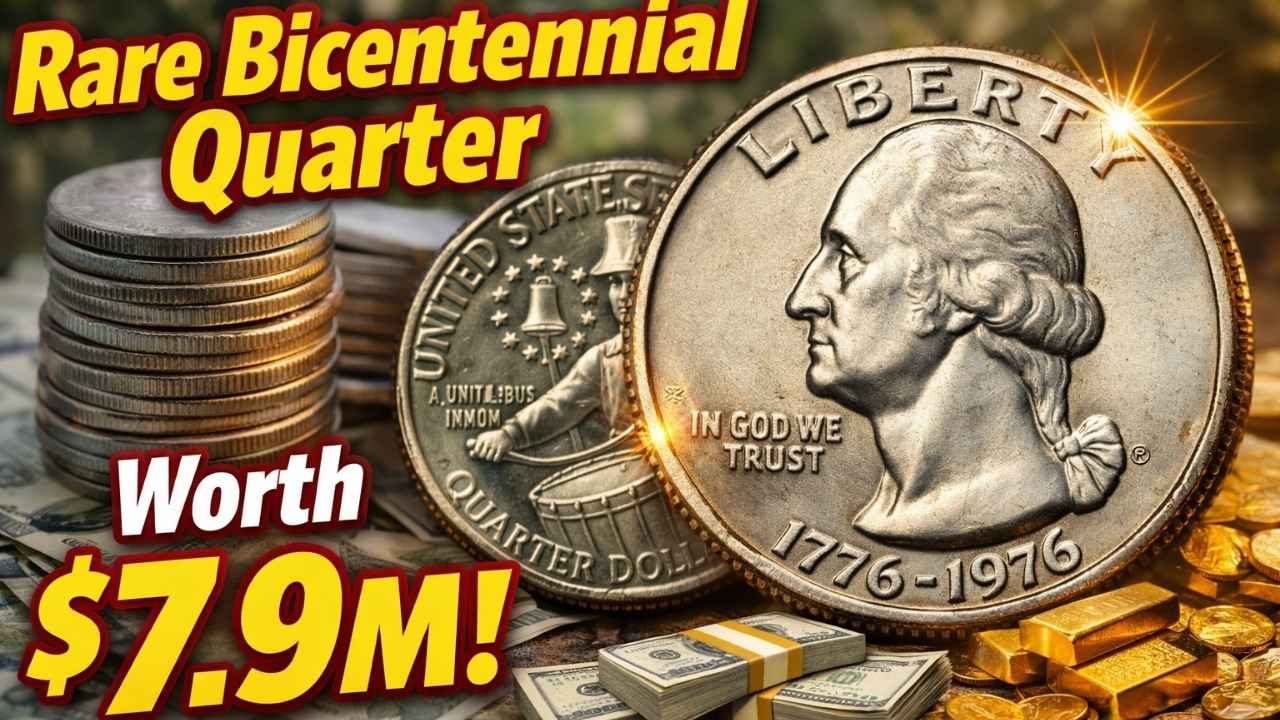 Rare Bicentennial Quarter Worth $7.9M – Hidden Treasure Found in Pocket Change