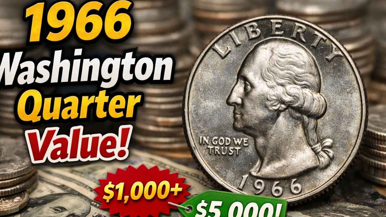 1966 Washington Quarter Value – Rare Coins Hidden in Pocket Change