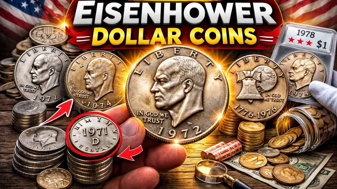 Rare Eisenhower Dollar Coins 2026: Collector’s Treasures and Updated Value Chart